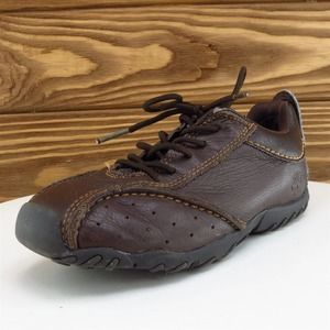 Timberland Sz 11 Toddler Boys Sneaker‎ Brown Leather Medium